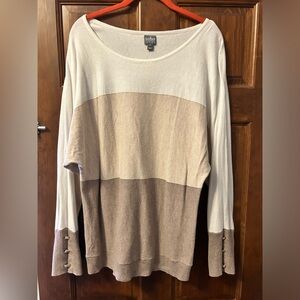 Women’s block colored sweater size XL